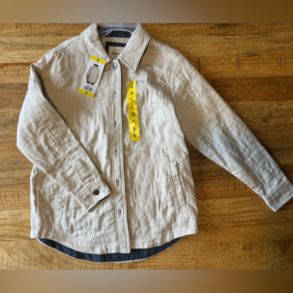 Quilted Beige Jacket